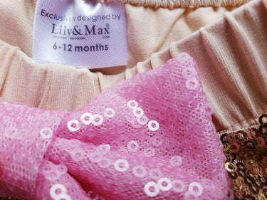 Unicorn Birthday Outfit: Sequin Pants, Leotard & Headband Set