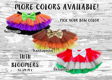 Ruffled Tutu Bloomers: Baby Toddler Chiffon Bloomer