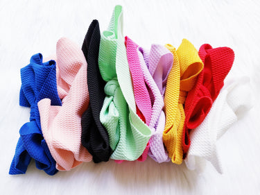 Baby Bow Head Wrap: Stretchy Nylon Turban Headband