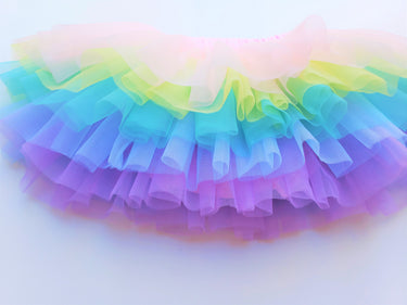 1st Easter girls floral tutu bloomer outfit