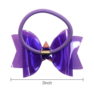 Jelly Bow Star Pony-O: Glitter Hair Tie