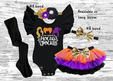 Hocus Pocus Halloween Outfit: sisters Halloween baby toddler costume
