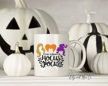 Hocus Pocus Halloween Mug: Ceramic Coffee Cup Gift