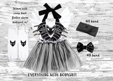 Jack Skellington Inspired Halloween Romper Outfit: Baby Costume