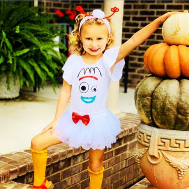 Funny Fork Halloween Costume: Tutu Bloomers, personalized socks