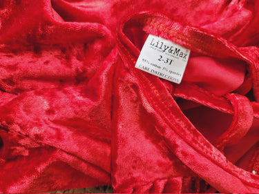 Velvet Cross Back Leotard: Flutter Sleeve Bodysuit with Snaps