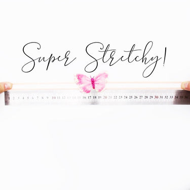 Glitter Butterfly Headbands: Realistic Baby Headband Set - 6-Pack