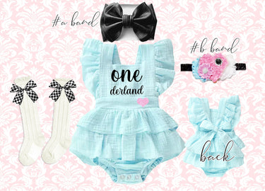 Alice In ONEderland Birthday Outfit: Tea Party Romper