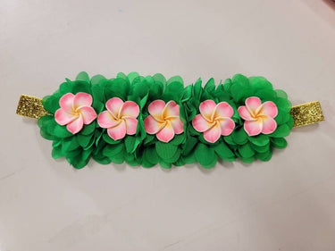 Hawaiian Romper Costume Set For Girls