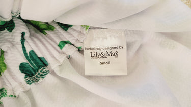 St. Patrick's Day Clover Skirt: Girls' Paper Bag Waist Skirt