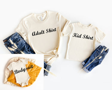 Spooky Mama & Babe Halloween Matching Shirts: Retro Mother Daughter Tees