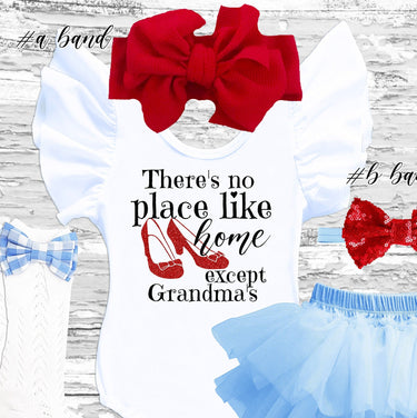 Dorothy Tutu Bloomer Set: Wizard of Oz Costume