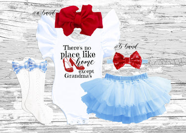 Dorothy Tutu Bloomer Set: Wizard of Oz Costume