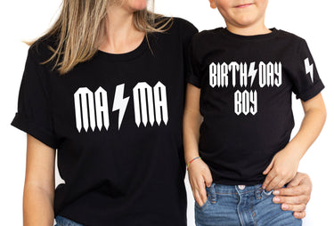 Rockin' One 1st Birthday Family Shirts: Rock n Roll Outfit