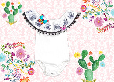 Mexican Fiesta Leotard: Butterfly Costume Outfit, Costume For Girls