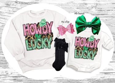 St. Patrick's Day girl Outfit,  St. Patrick's Day super soft cozy warm sweatshirt