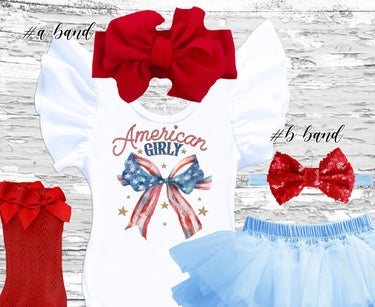 4th of July Baby Outfit: Patriotic Tutu Bloomer Set