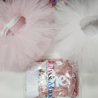 Winter Onederland Outfit: Snowflake ONE on Pink Velvet 1st birthday Romper, Headband & Socks