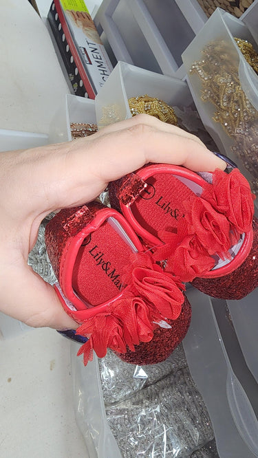 Personalized Velvet Baby Romper: Valentine's Day Heart Outfit