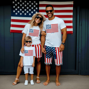 USA Baby Bodysuit: 4th of July American Babe Shirt