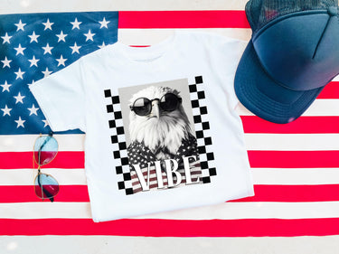 USA Baby Bodysuit, 4th of July Eagle Vibe Shirt