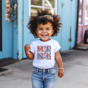 USA Baby Bodysuit: 4th of July American Babe Shirt