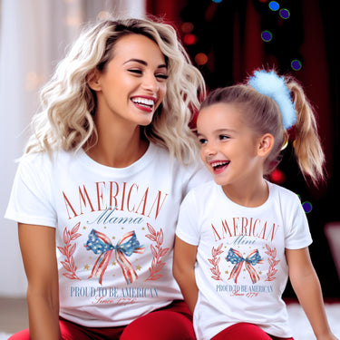 American Mama & Mini 4th of July Matching Shirts