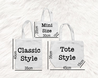 Personalized Teacher Tote Bag: "In My Teacher Era" Canvas Gift