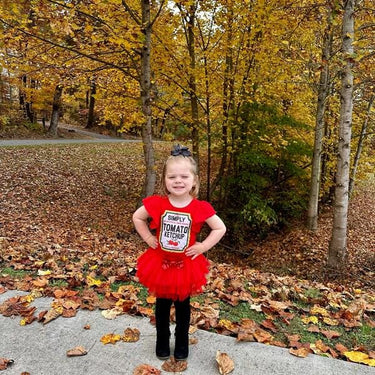 Tomato Ketchup Inspired Costume: Tutu Bloomer Set