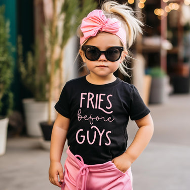 Fries Before Guys® Tee - Valentine's Day Shirt women shirt, girls bodysuit