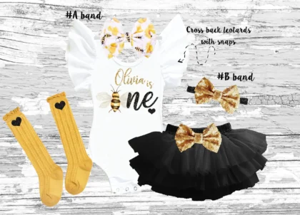 BEE BIRTHDAY OUTFIT