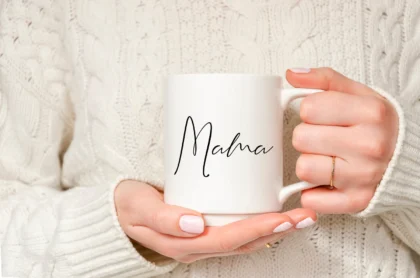 MINIMALIST MAMA OR PAPA MUG