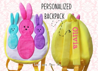 PERSONALIZED PEEPS BACKPACK