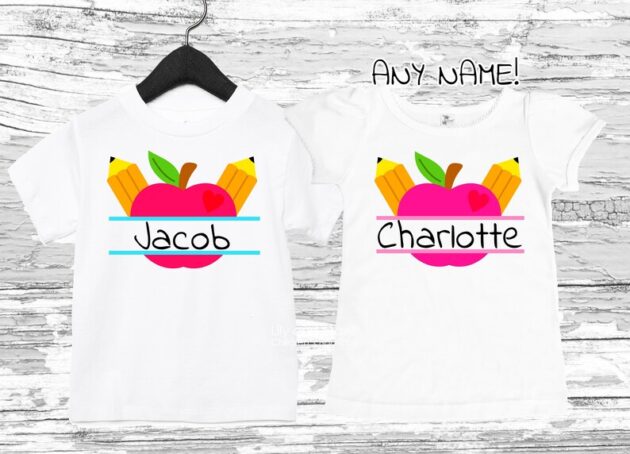 Personalized Back to School shirts , Kindergarten shirts,PRE-K shirts, 1st grade shirts,2nd grade shirts, 3rd grade shirts, 4th grade shirts