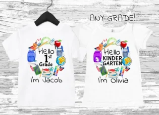 Back to School shirts , Kindergarten shirts, PRE-K shirts, 1st grade shirts, 2nd grade shirts, 3rd grade shirts, 4th grade shirts