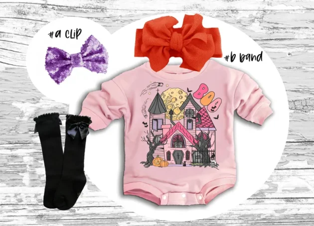 Halloween baby Outfit, Spooky Season SOFT cozy warm sweatsuit Halloween baby girl Retro Halloween RETRO boo Romper